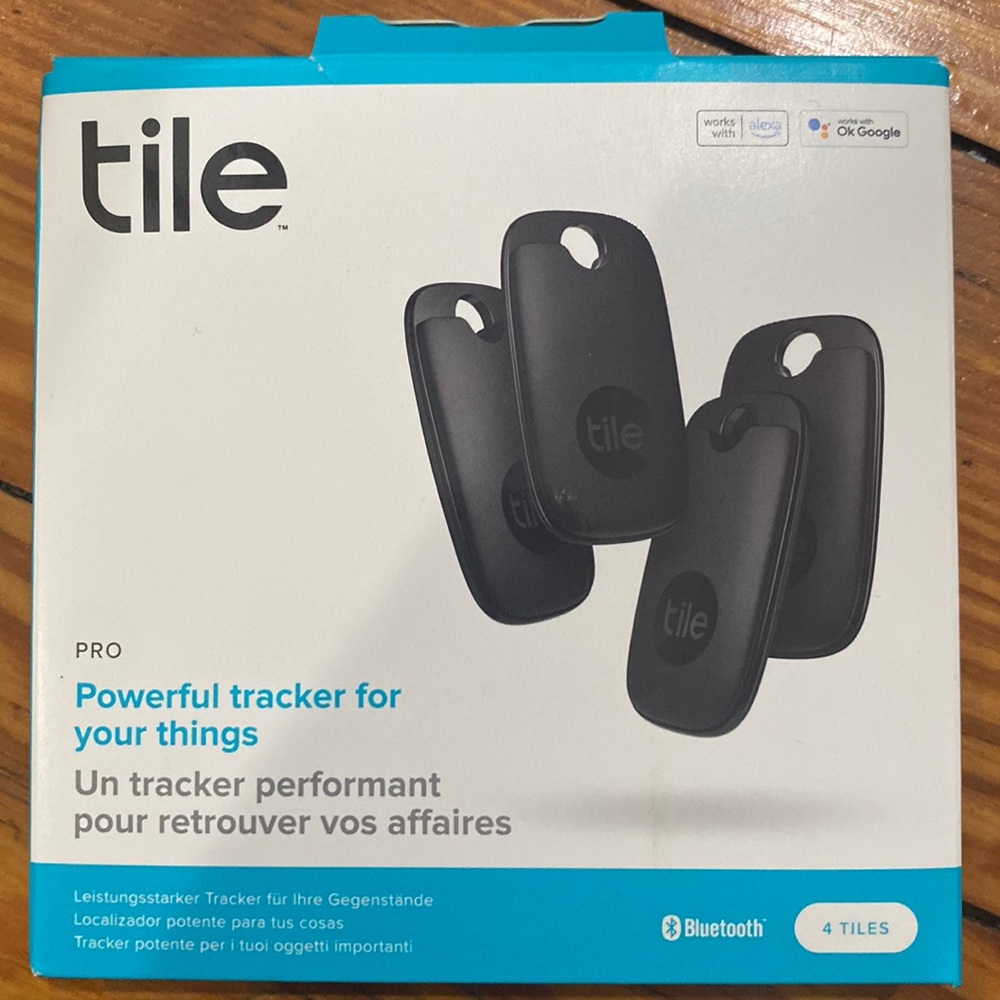 Tile tracker 4 pack